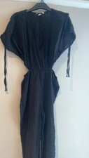 Black summery jumpsuit for sale  WIRRAL