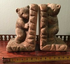 Pair plaster bear for sale  READING