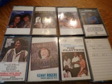Lot cassette tapes for sale  Columbia City