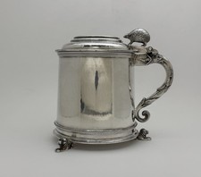 GEOFFREY PAYNE & SON OXFORD SOBERBO INGLÊS PRATA ESTERLINA TANKARD STEIN 1930 comprar usado  Enviando para Brazil