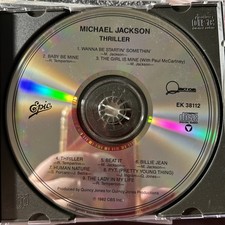 MICHAEL JACKSON - THRILLER - DISC ONLY comprar usado  Enviando para Brazil