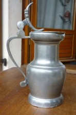 Petite carafe étain d'occasion  Sainte-Geneviève-des-Bois