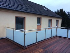 Edelstahl balkongeländer vsg gebraucht kaufen  Bornheim