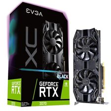 Placa de vídeo para jogos EVGA 08G-P4-1171-KR GeForce RTX 2070 XC edição preta, usado comprar usado  Enviando para Brazil