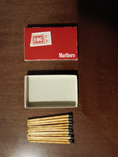 Scatola fiammiferi marlboro usato  Cagliari
