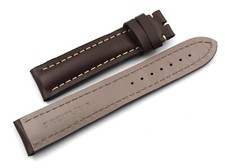 Pulseira de serviço Breitling cronógrafo couro marrom 20/18mm qualidade premium elegante comprar usado  Enviando para Brazil