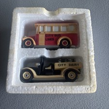 Caminhão de leite Dept 56 Heritage Village Collection 1998 ônibus de transporte 5983-8 comprar usado  Enviando para Brazil