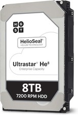 Wewnętrzny dysk twardy WD HGST Ultrastar He8 8 TB HUH728080ALE601 3,5 cala SATA3 na sprzedaż  Wysyłka do Poland
