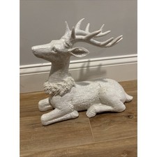 Reindeer decor white for sale  Boston