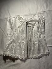 White corset top for sale  DERBY