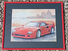 Affiche ancienne ferrari d'occasion  Dammarie
