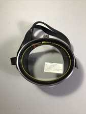 Máscara de mergulho vintage anos 70 K-Mart Scuba Pro metal borracha vidro oval temperado preta comprar usado  Enviando para Brazil