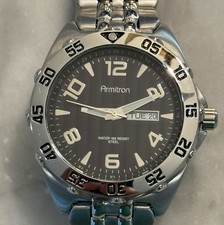 Armitron men silver for sale  Austin