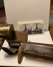 Vintage wooden stereoscopic for sale  Timmonsville