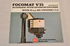 Leitz focomat v35 d'occasion  Expédié en Belgium