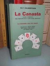 Ely culbertson canasta. usato  Verona