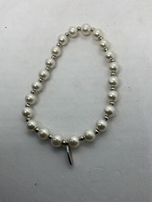 Pearl silver stretchy for sale  LANCING