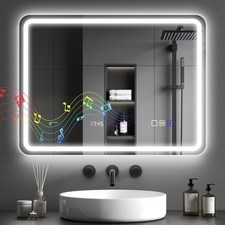 Homcom bathroom mirror for sale  GREENFORD