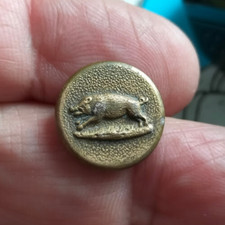 Ancien bouton chasse d'occasion  Amiens-