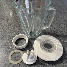 Jarro liquidificador de vidro Hamilton Beach 40 oz 5 xícaras com lâmina e tampa comprar usado  Enviando para Brazil
