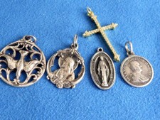 Vintage religious charms for sale  Lakewood
