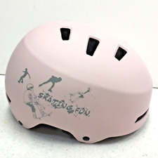 Capacete ProBagel Skate Patinação Scooter Adulto Grande Rosa ABS Shell Novo sem etiquetas, usado comprar usado  Enviando para Brazil