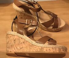 Cork wedge sandals for sale  PITLOCHRY