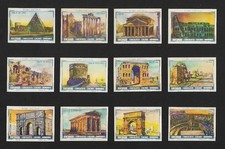 Poster stamps monuments d'occasion  Saint-Genis-Pouilly