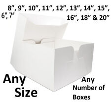 White cake boxes for sale  CHELTENHAM
