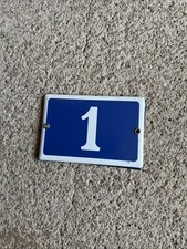 Plaque emaillee email d'occasion  Moyenmoutier