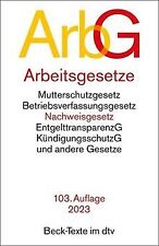 Arbeitsgesetze den wichtigsten gebraucht kaufen  Berlin