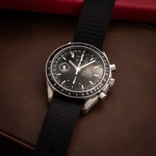 Omega  speedmaster triple calendar watch reduced chronograph automatic black comprar usado  Enviando para Brazil