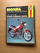 Haynes honda 125t for sale  DUNMOW