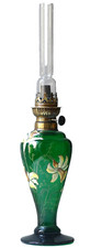 Lampe petrole verre d'occasion  Nancy-