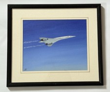 Concorde original painting for sale  RUISLIP