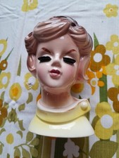 Vintage lady head for sale  PRESTON