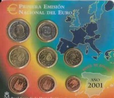Coffret espagne 2001 d'occasion  Pont-Évêque