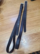 145cm brown leather for sale  GALSTON