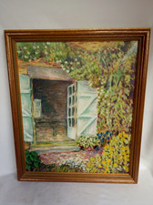 Belle huile toile d'occasion  Bollwiller