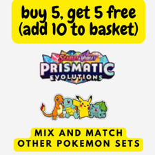 Prismatic evolutions singles for sale  LIVERPOOL