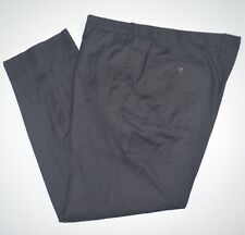 Pantalones de vestir ZANELLA Parker LORO PIANA Super 150s lana negro frente plano 42 x 32 segunda mano  Embacar hacia Argentina