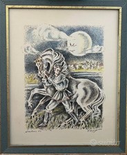 Quadro sardo acquerello usato  Cagliari