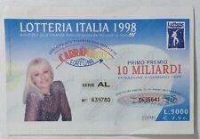 79485 biglietto lotteria usato  Palermo