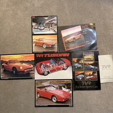Tvr brochure bundle for sale Tvr brochure bundle for sale  FARNHAM