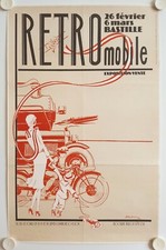 Affiche retromobile bastille d'occasion  La Courtine
