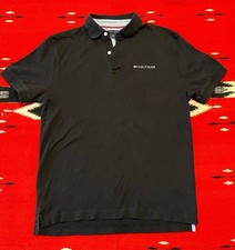 Camisa masculina Tommy Hilfiger preta sólida manga curta tamanho pequeno 				 comprar usado  Enviando para Brazil