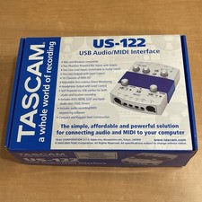 Interfaz USB AUDIO/MIDI TASCAM US-122 - ¡Como nueva con caja, dueño original! segunda mano  Embacar hacia Mexico