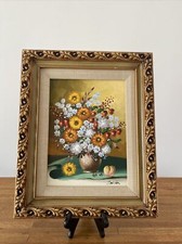Antique canvas oil for sale  Crystal Lake
