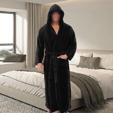 Men hooded bathrobe for sale  Shipping to Ireland