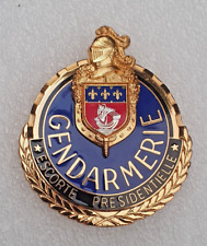 Plaque baudrier gendarmerie d'occasion  Menton